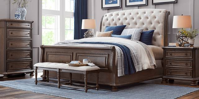Armitage Dark Brown Nightstand - Thumbnail - Image 2