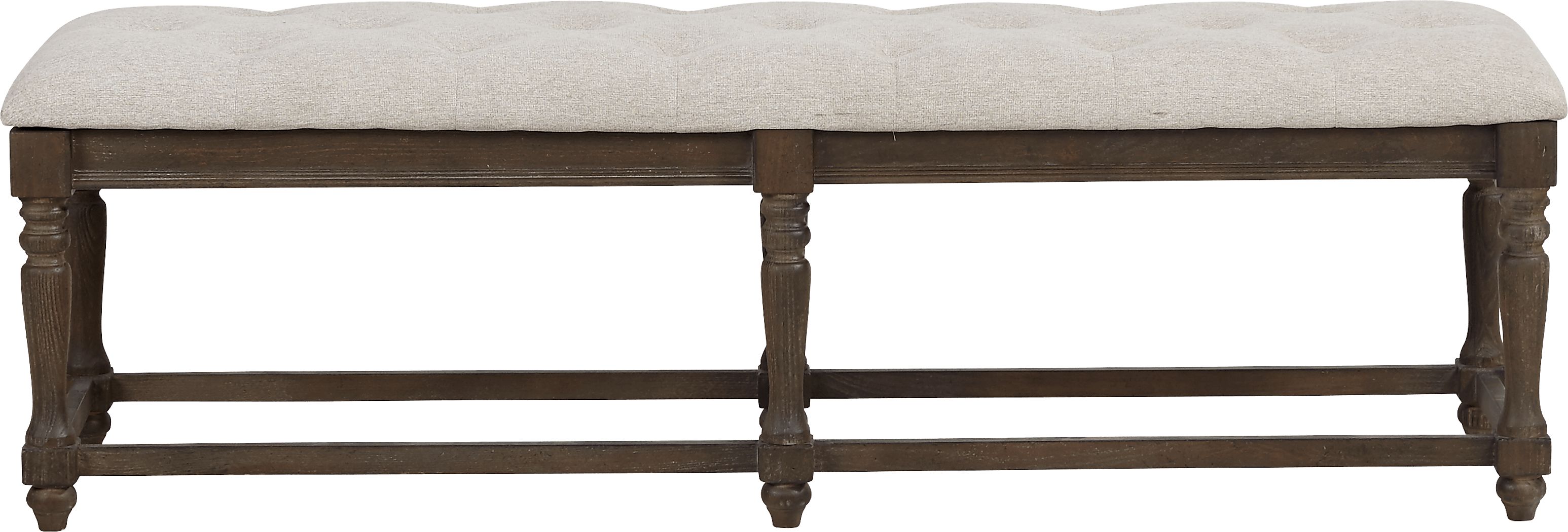 Armitage Dark Brown Bench