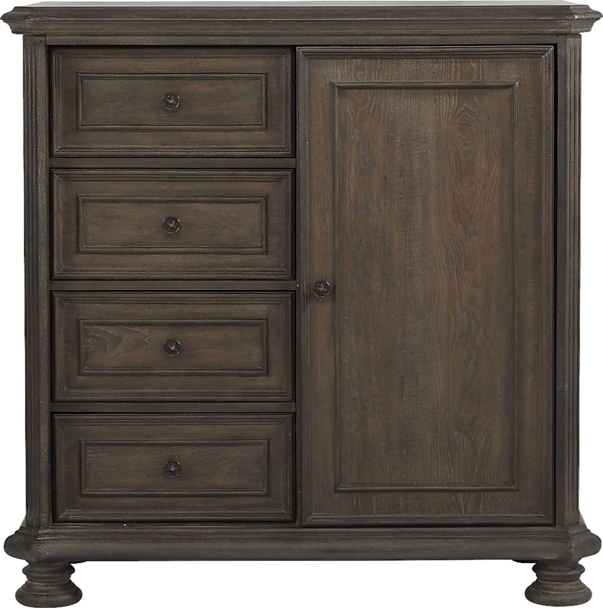 Armitage Dark Brown Bureau - Image 1