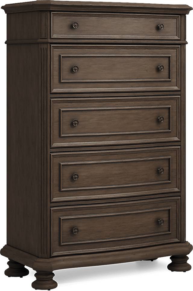 Armitage Dark Brown Chest - Thumbnail - Image 2