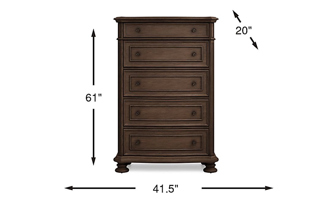 Armitage Dark Brown Chest