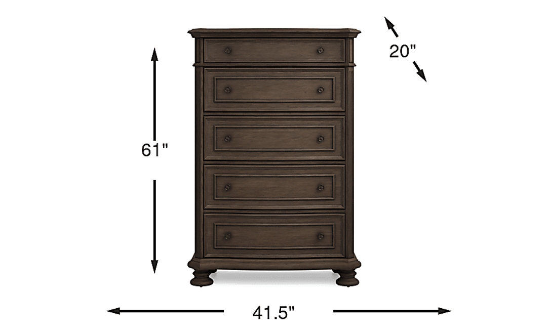 Armitage Dark Brown Chest