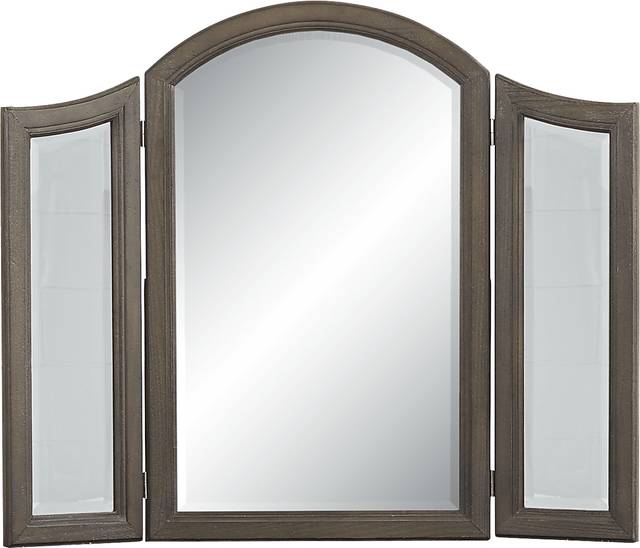 Armitage Dark Brown Vanity Mirror - Thumbnail - Image 1