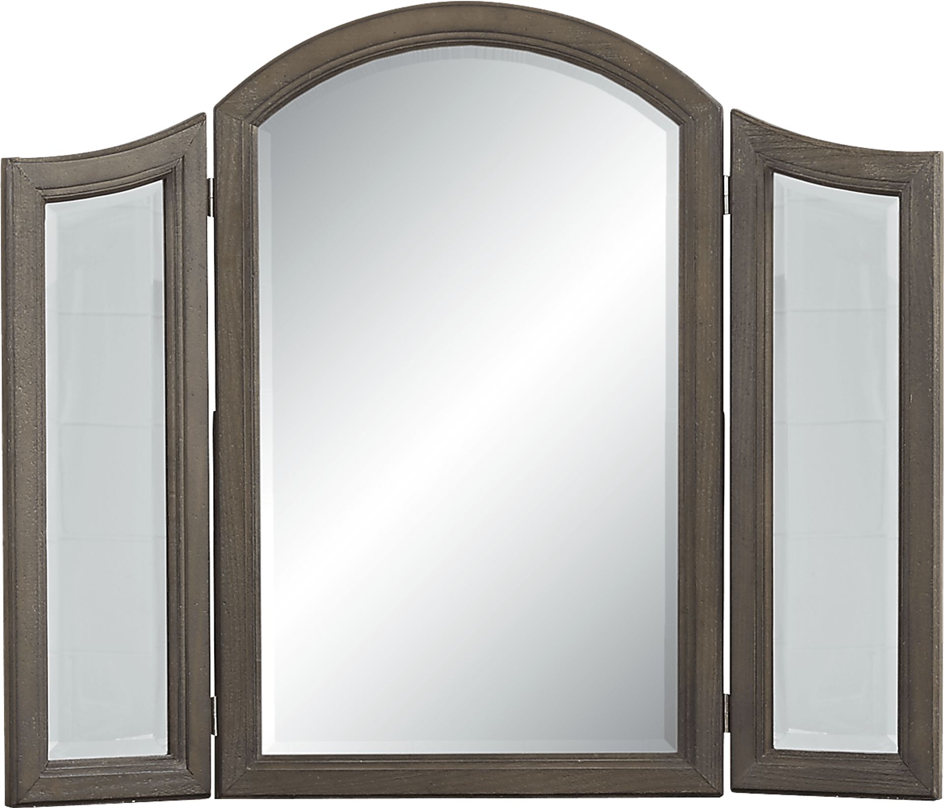 Armitage Dark Brown Vanity Mirror - Image 1