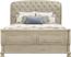 Armitage Off-White 3 Pc Queen Upholstered Bed