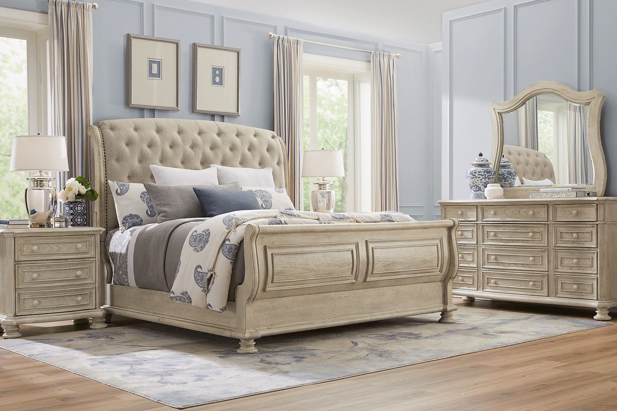 Cream bedroom sales sets clearance