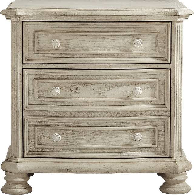 Armitage Off-White 5 Pc King Upholstered Bedroom - Thumbnail - Image 8