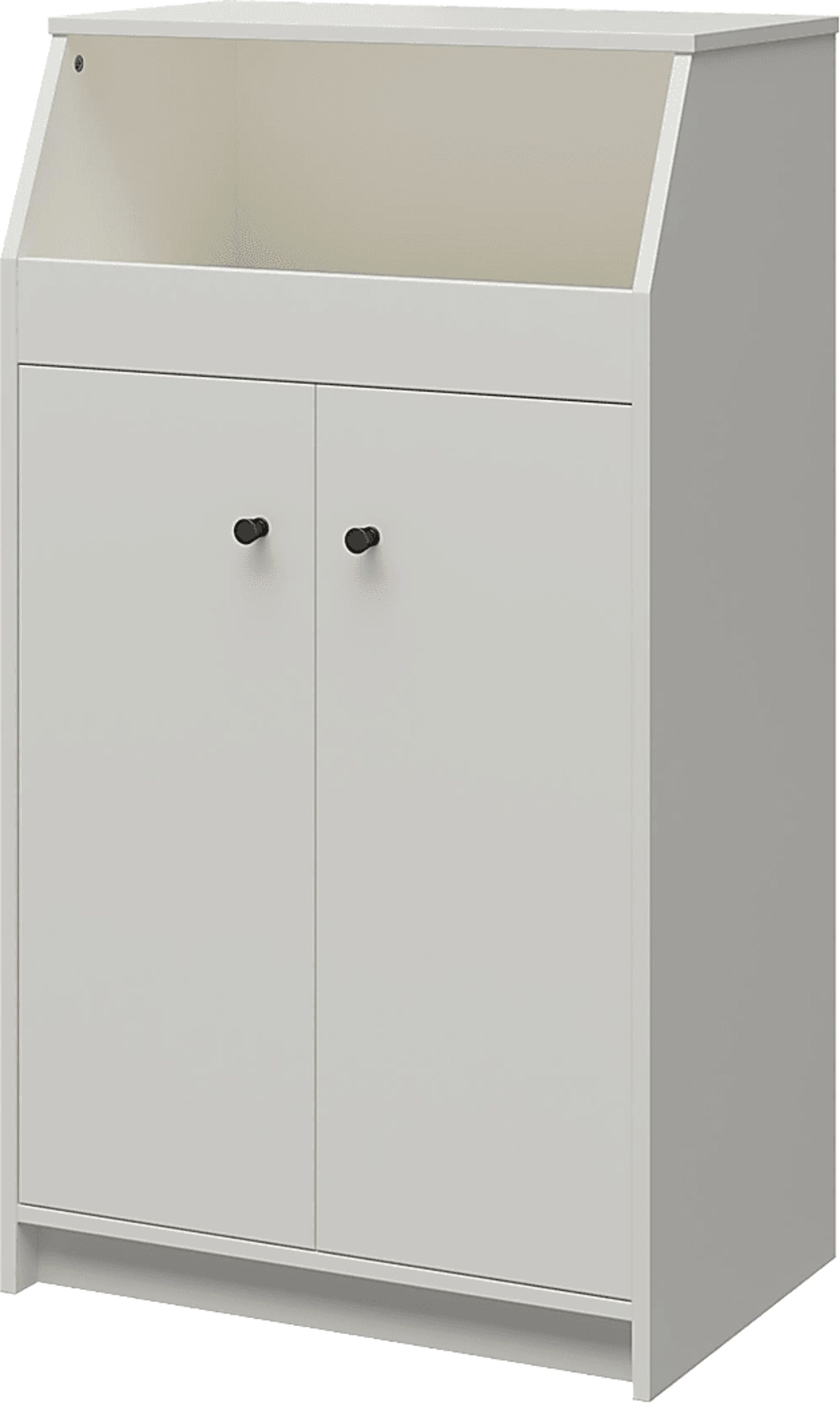 Armorel White Accent Cabinet - Image 9