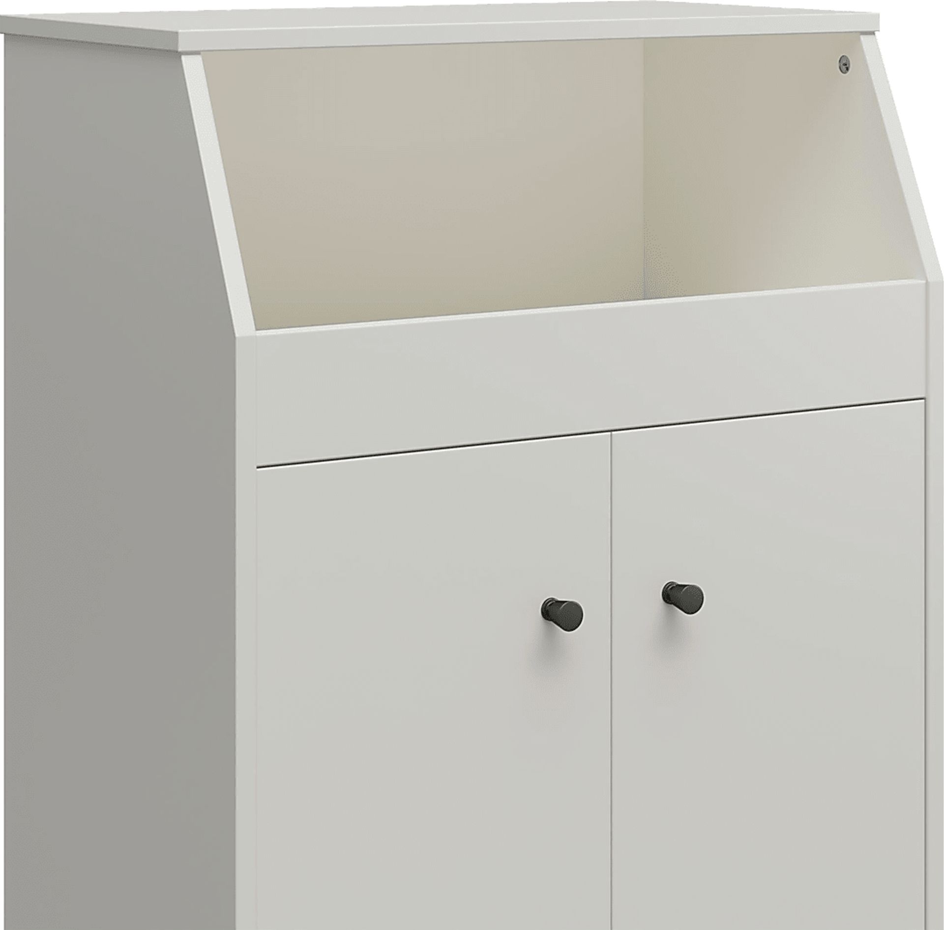 Armorel White Accent Cabinet - Image 10