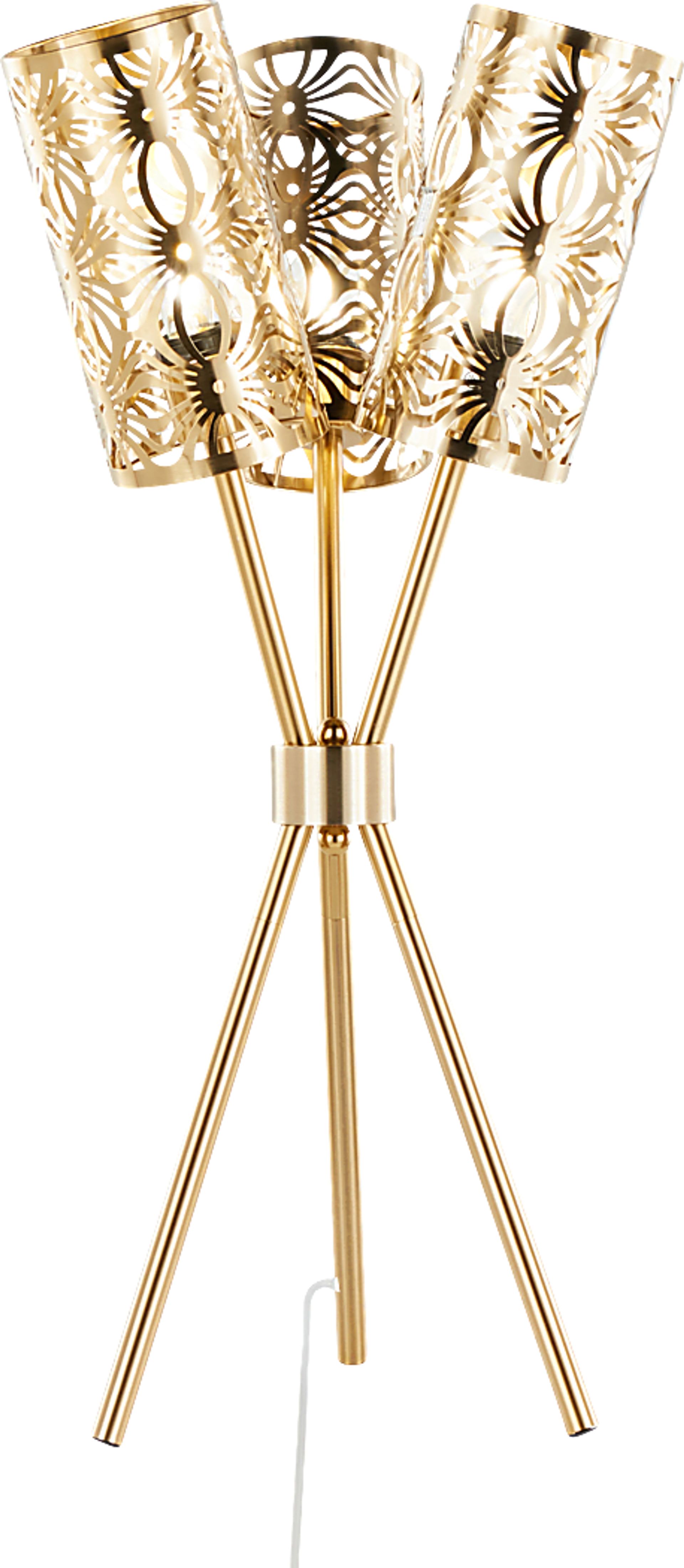 Armory Park Gold Lamp - Image 3