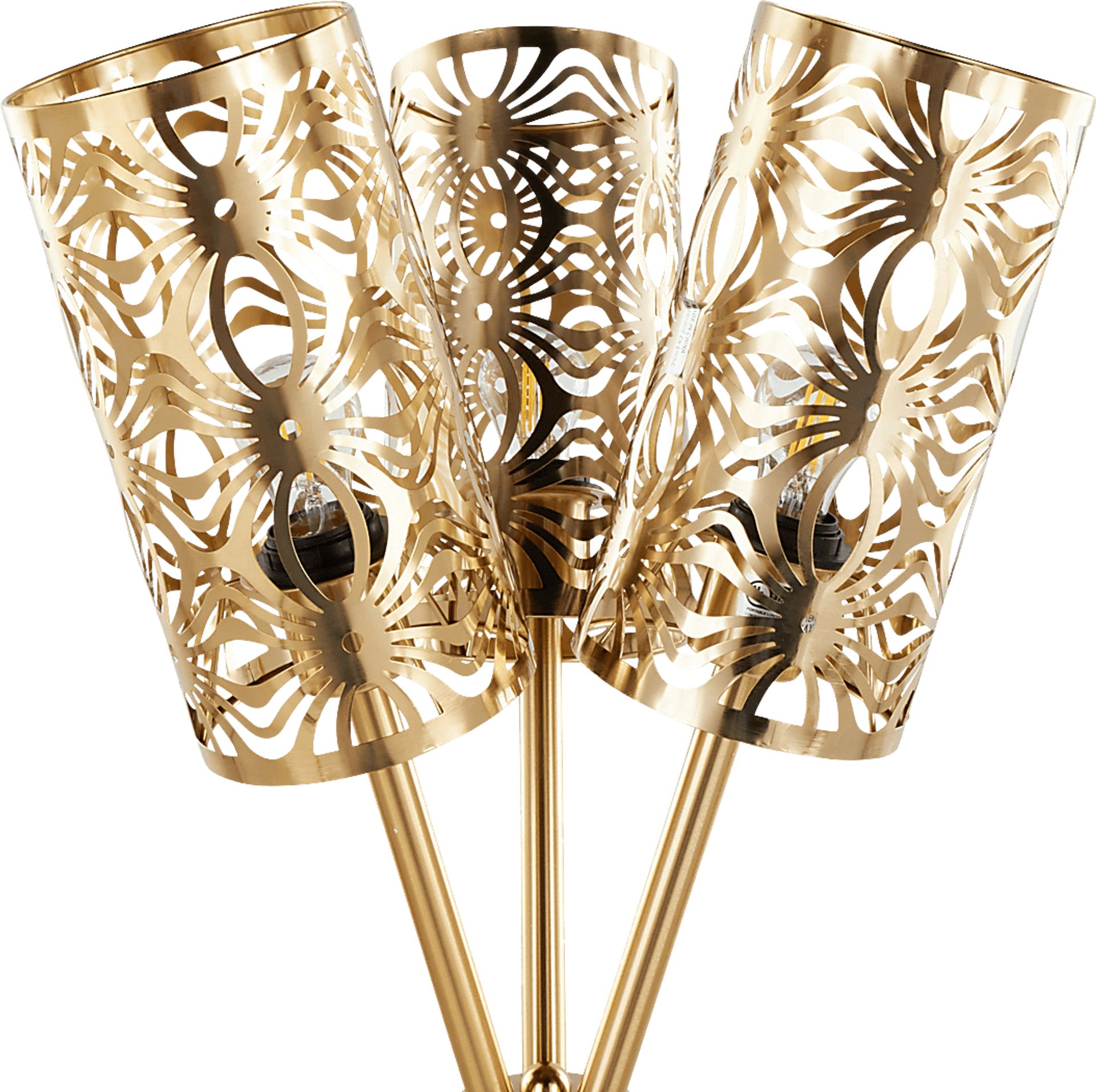 Armory Park Gold Lamp - Image 7