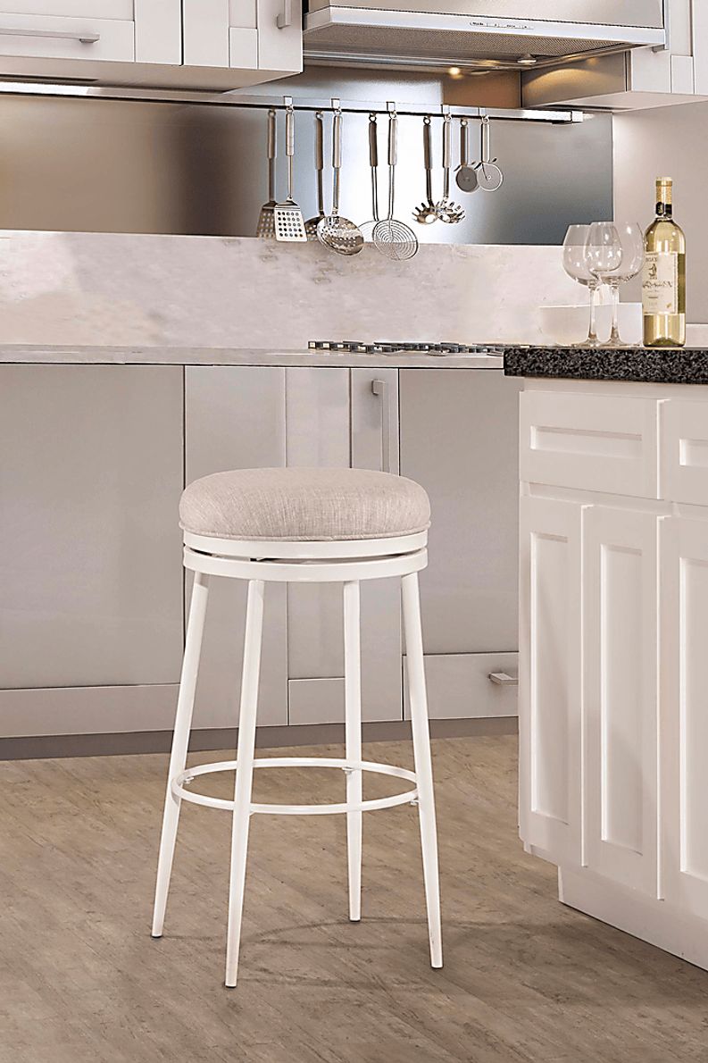 Armsley Cream Counter Height Stool