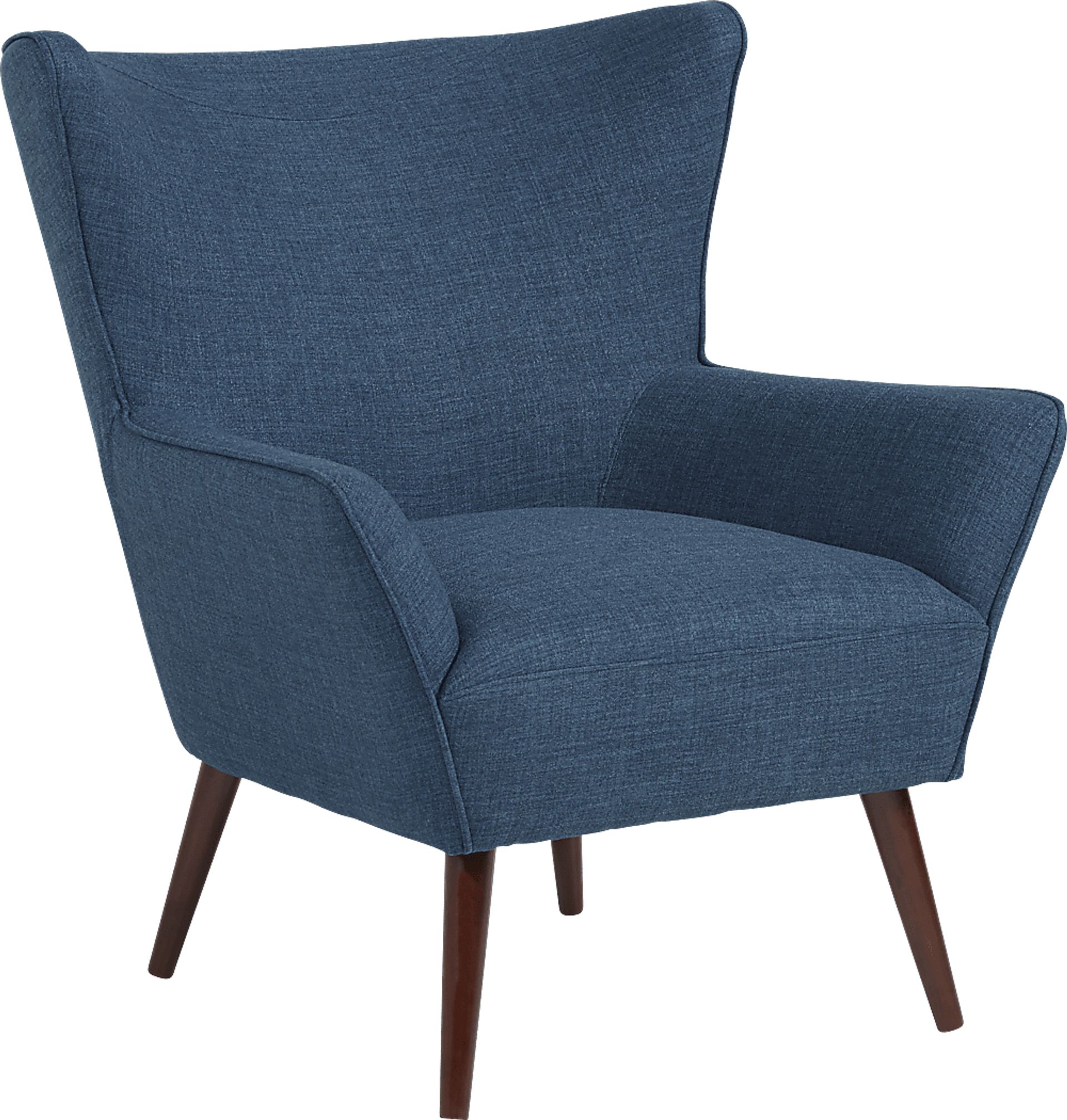 Armstrong Navy Accent Chair - Image 1