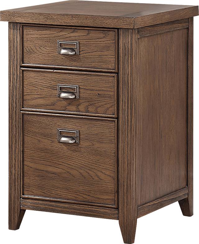 Arnhem Brown File Cabinet - Thumbnail - Image 1