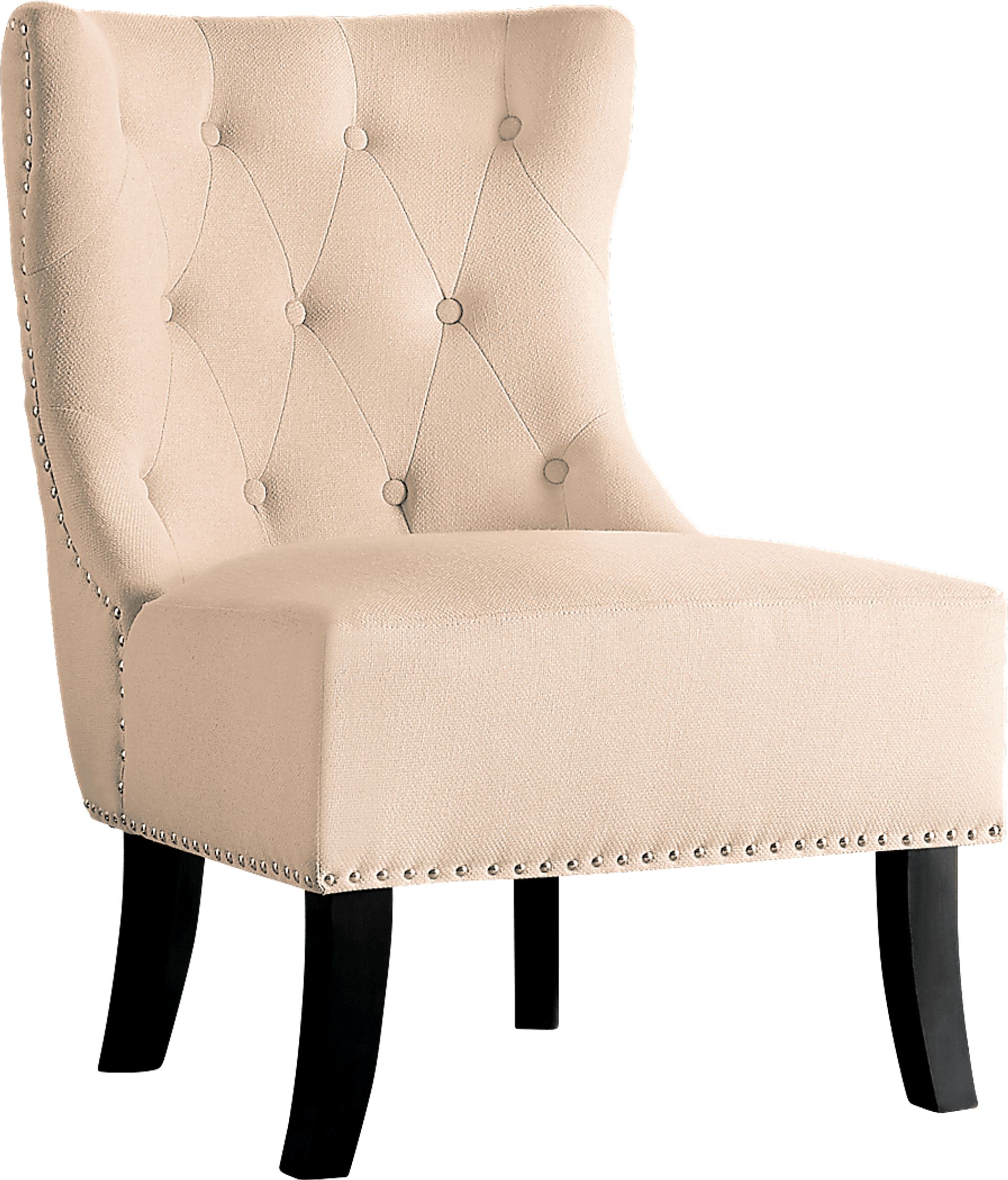 Arni Beige Accent Chair - Image 1