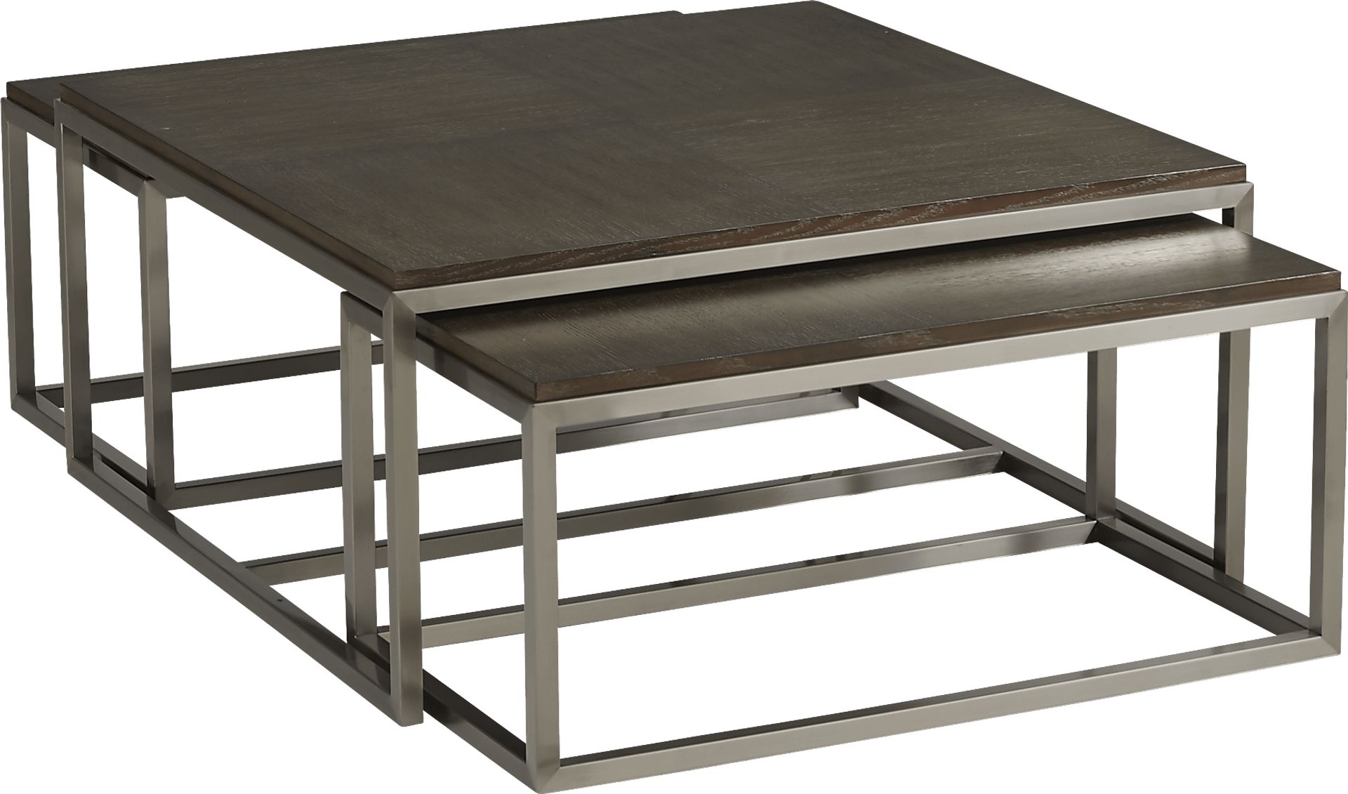 Arniston Tobacco 3 Pc Nesting Cocktail Table - Image 1