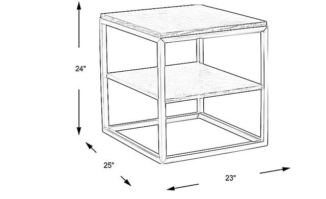 Dimension Image. Please refer to the Dimension Tab on this page for dimension details.