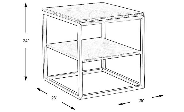 Dimension Image. Please refer to the Dimension Tab on this page for dimension details.