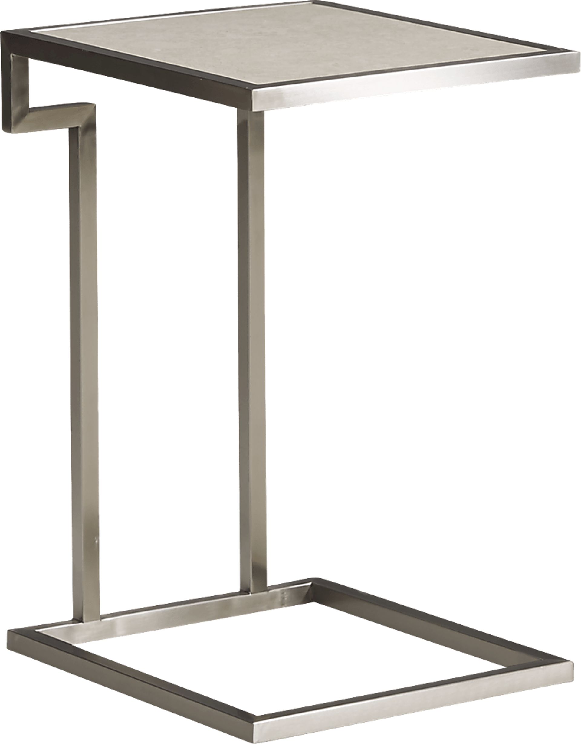 Arniston White Chairside Table - Image 1