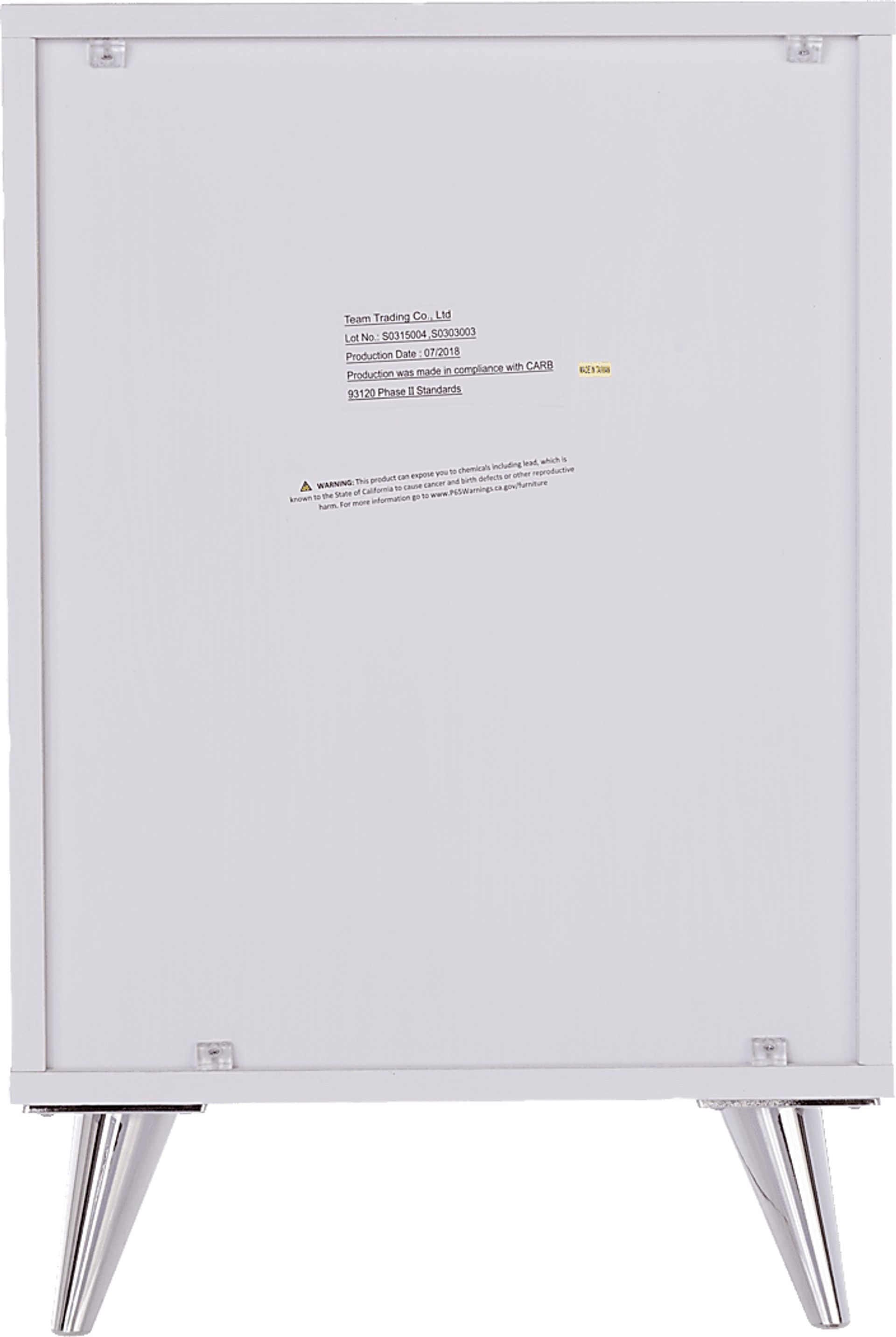 Arnoldell White Nightstand - Image 4