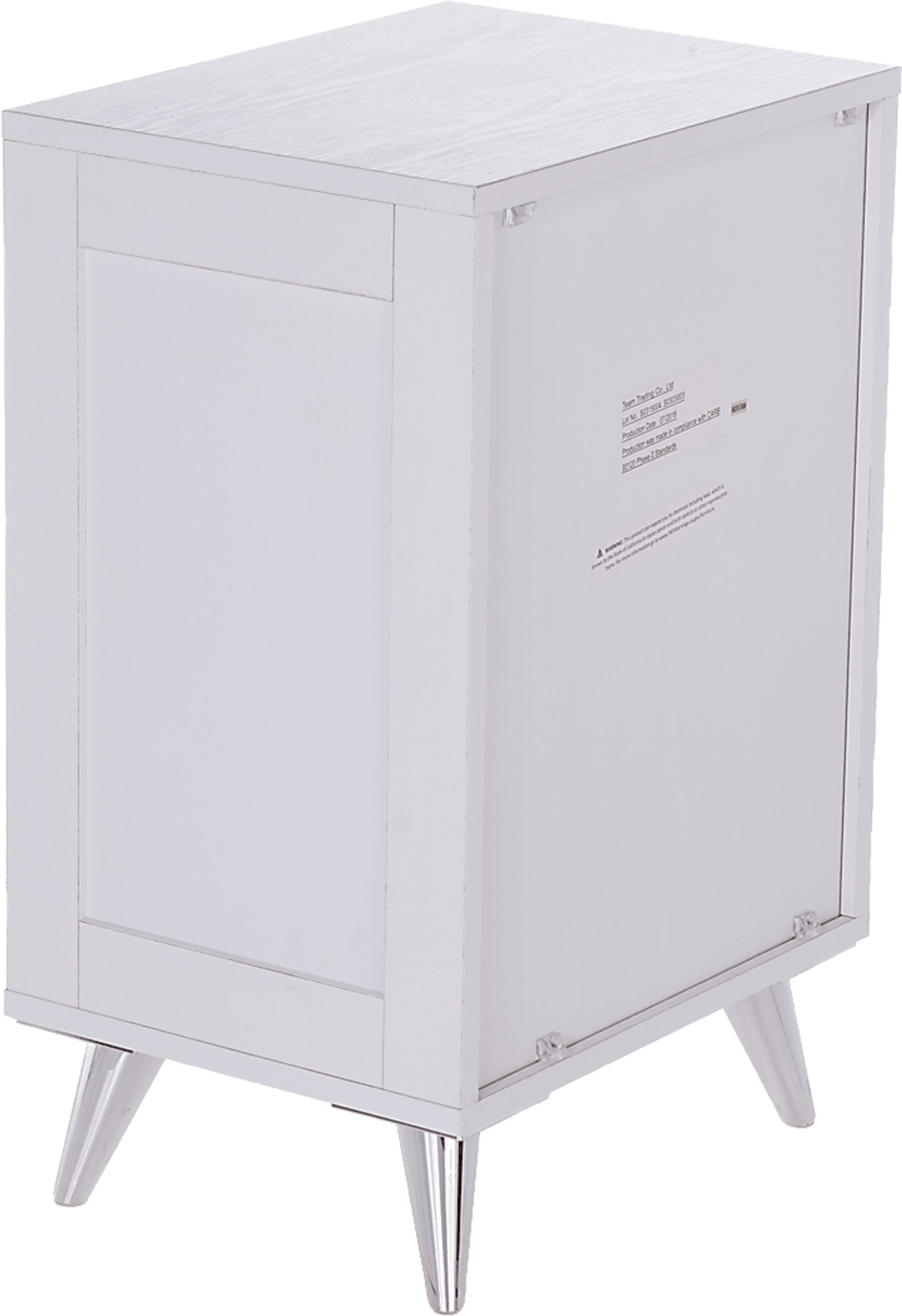 Arnoldell White Nightstand - Image 5