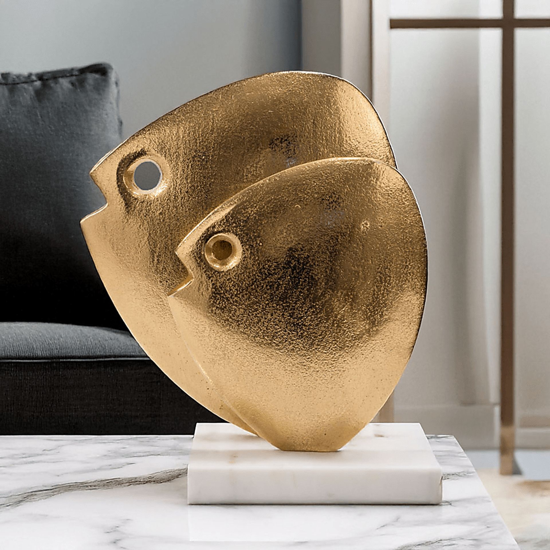 Arogo Gold Sculpture - Image 2
