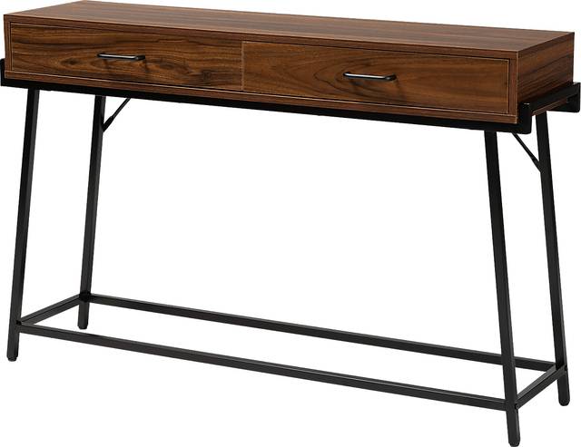 Aronca Brown Sofa Table - Thumbnail - Image 1