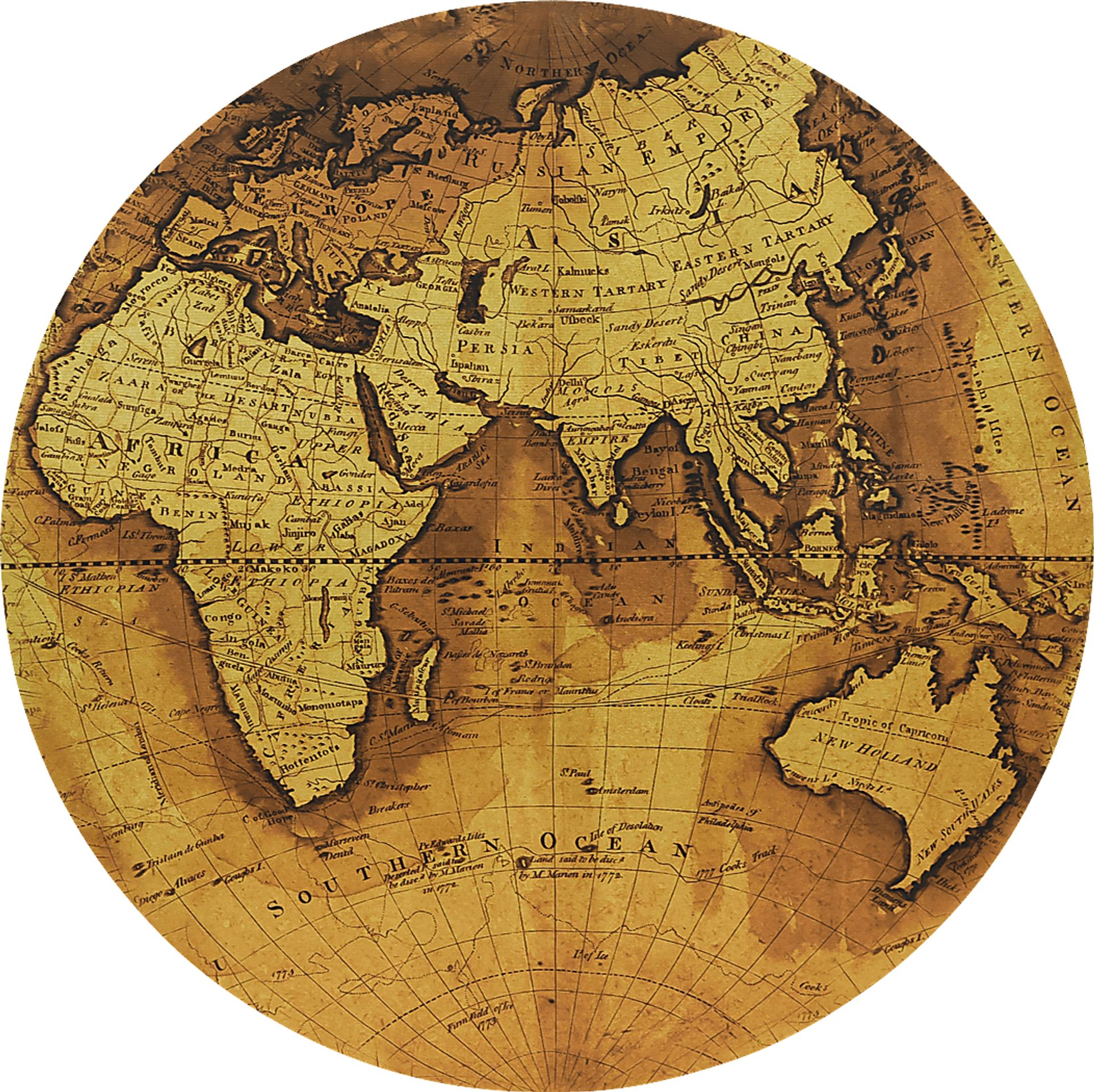 Around The Globe I Artwork - Image 1