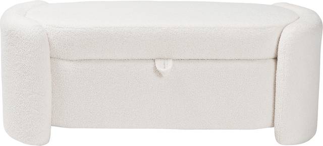 Arpieka Ivory Storage Bench - Thumbnail - Image 3
