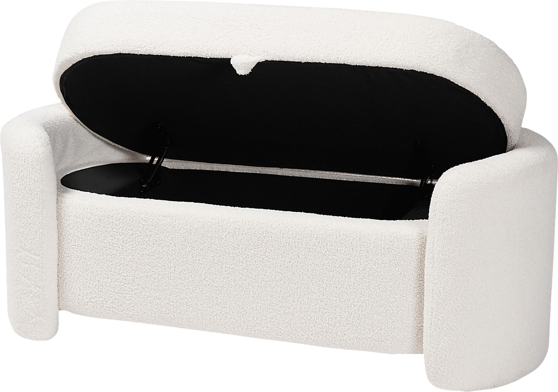 Arpieka Ivory Storage Bench - Image 4