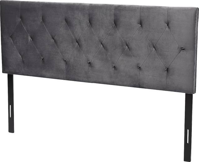 Arpino Gray Full Upholstered Headboard - Thumbnail - Image 1