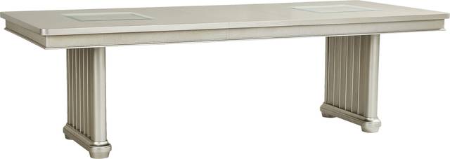 Arraiano Silver Trestle Dining Table - Thumbnail - Image 3
