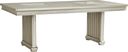 Arraiano Silver Trestle Dining Table