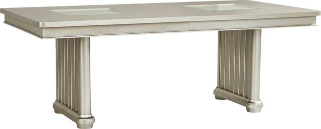 Arraiano Silver Trestle Dining Table - Thumbnail - Image 1