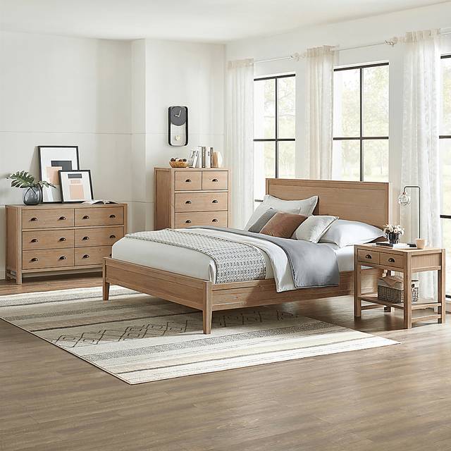 Arrieta Brown 5 Drawer Chest - Thumbnail - Image 2