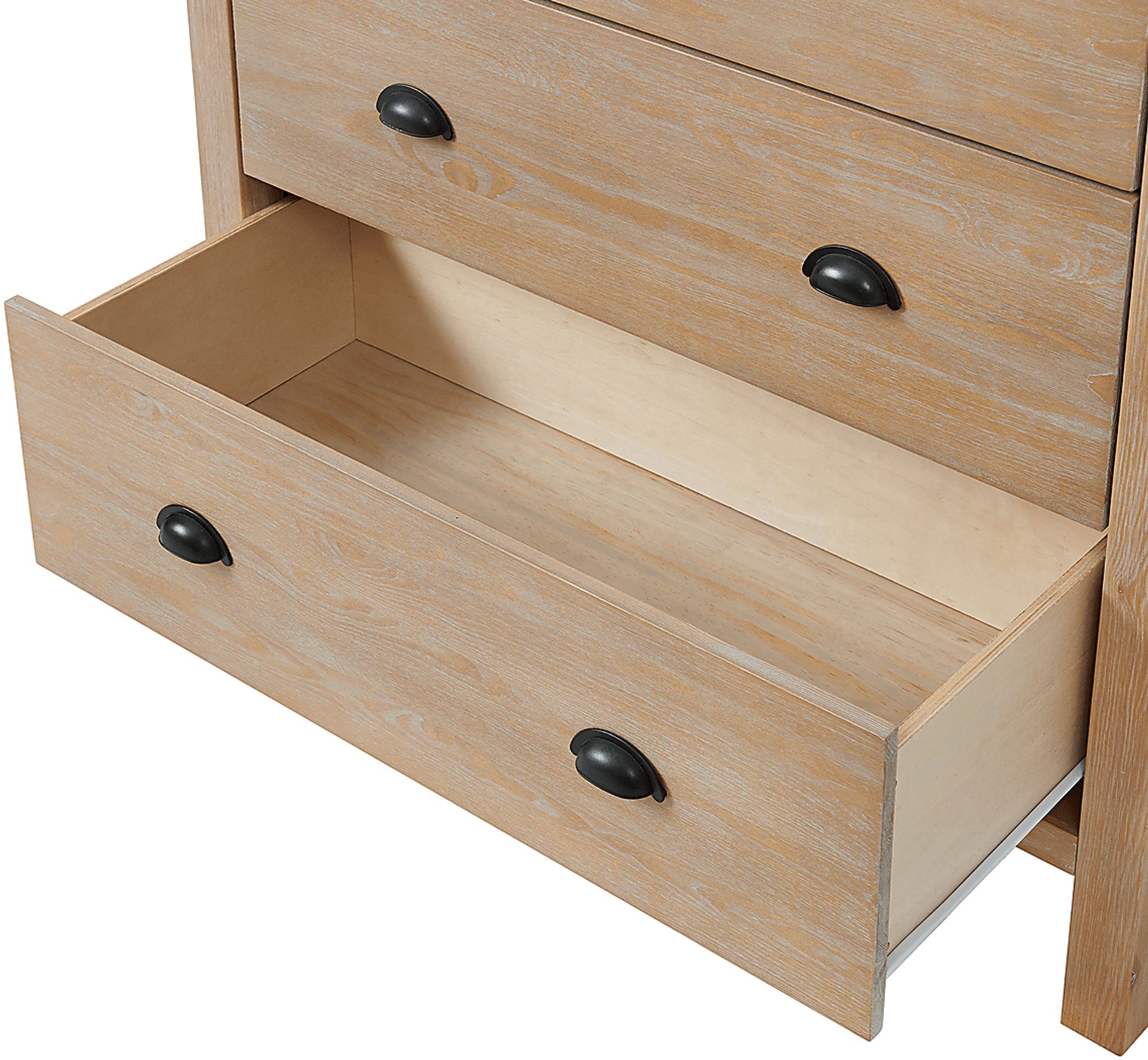 Arrieta Brown 5 Drawer Chest - Image 5