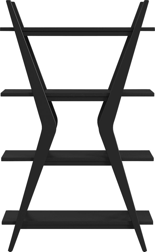 Arronda Black Bookcase