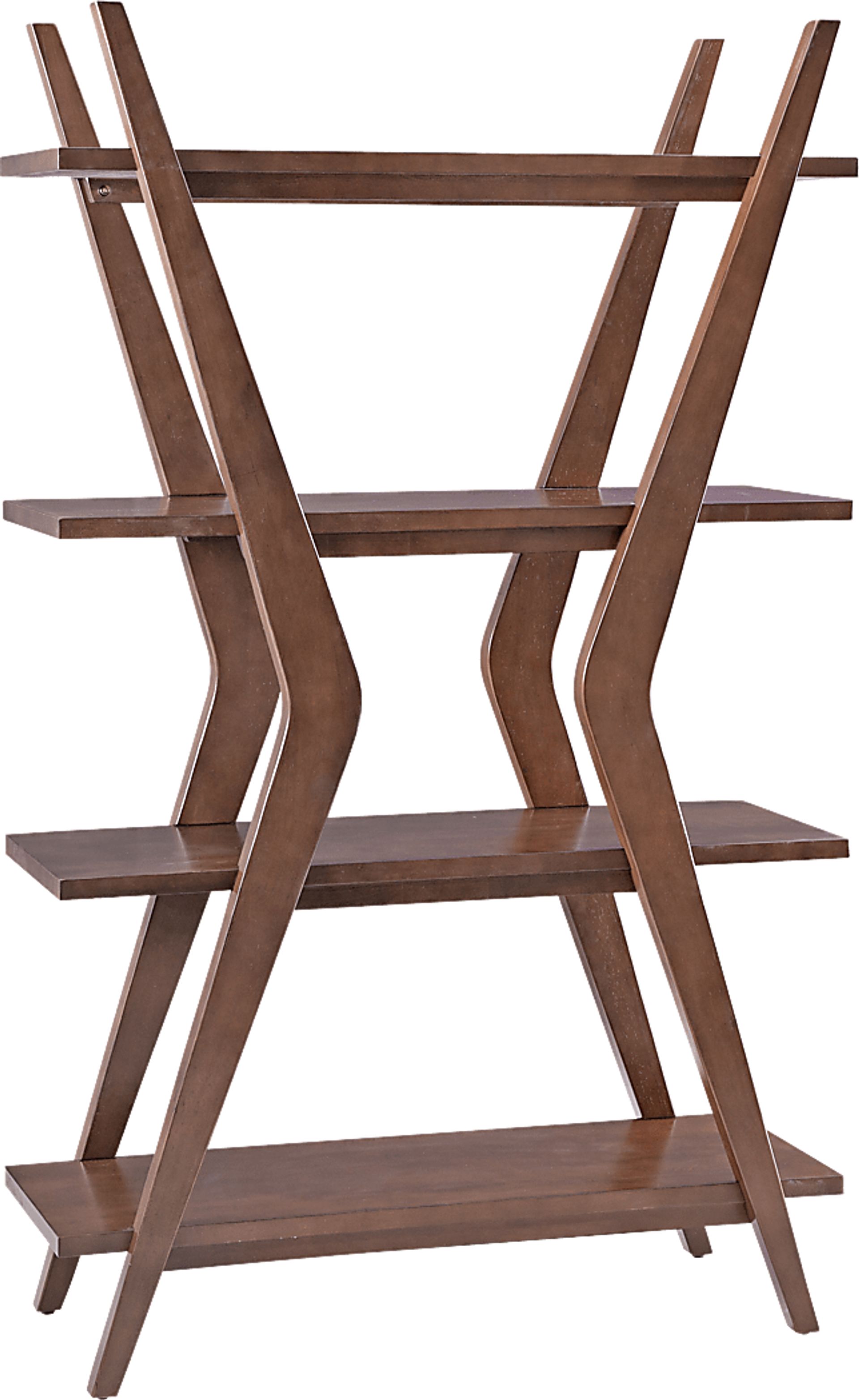 Arronda Brown Bookcase - Image 1
