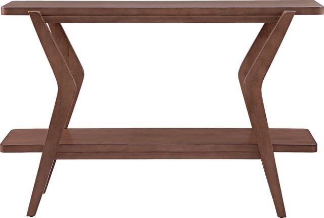 Arronda Brown Console Table - Thumbnail - Image 3