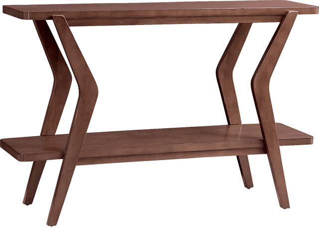 Arronda Brown Console Table - Thumbnail - Image 1