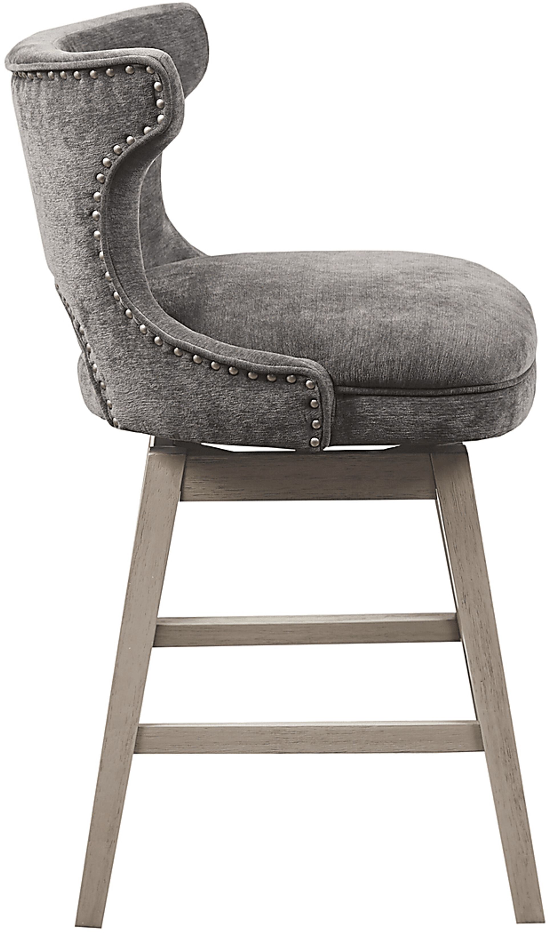 Arrowana Charcoal Counter Height Stool - Image 3