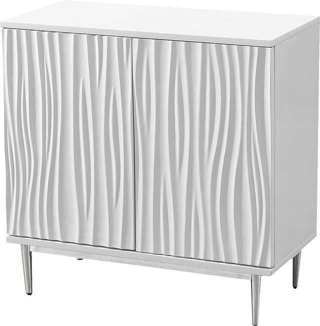 Arrowrock White Accent Cabinet - Thumbnail - Image 1