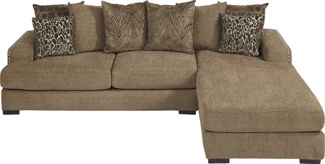 Arroyo Brown 3 Pc Sectional Living Room - Thumbnail - Image 3
