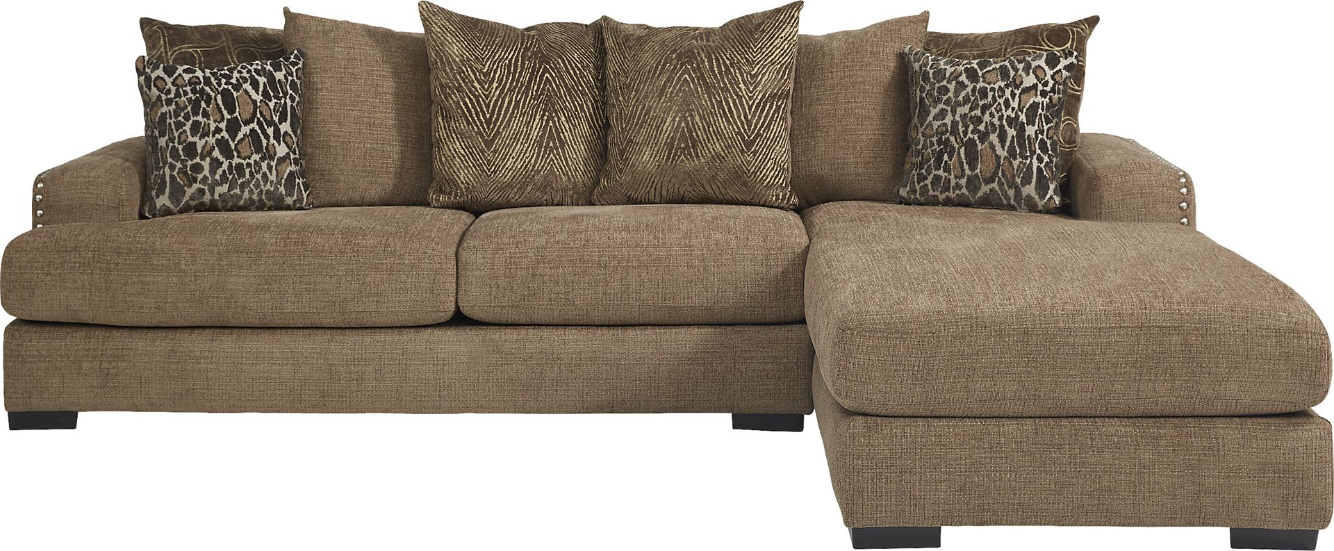 Arroyo Brown 3 Pc Sectional Living Room - Image 2