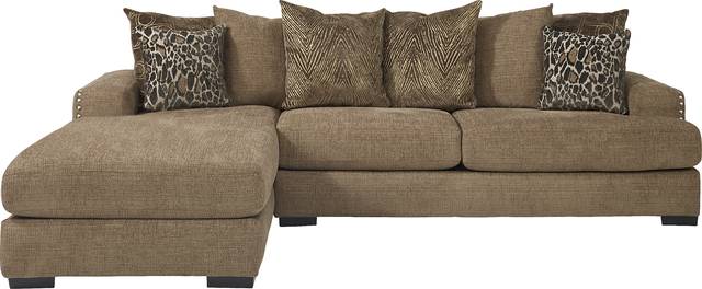 Arroyo Brown 2 Pc Sectional - Thumbnail - Image 1