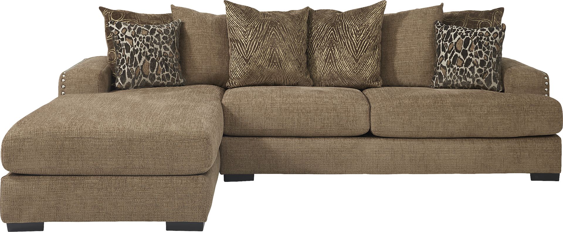 Arroyo Brown 2 Pc Sectional - Image 1