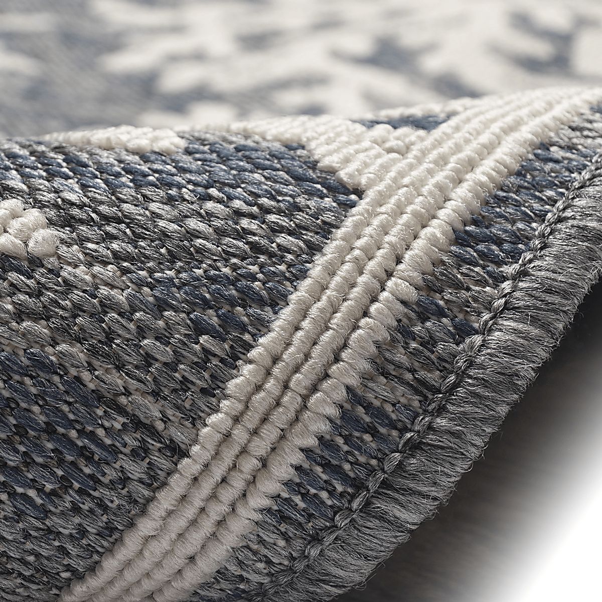 Arshall Blue Outdoor Rugs | Rooms to Go