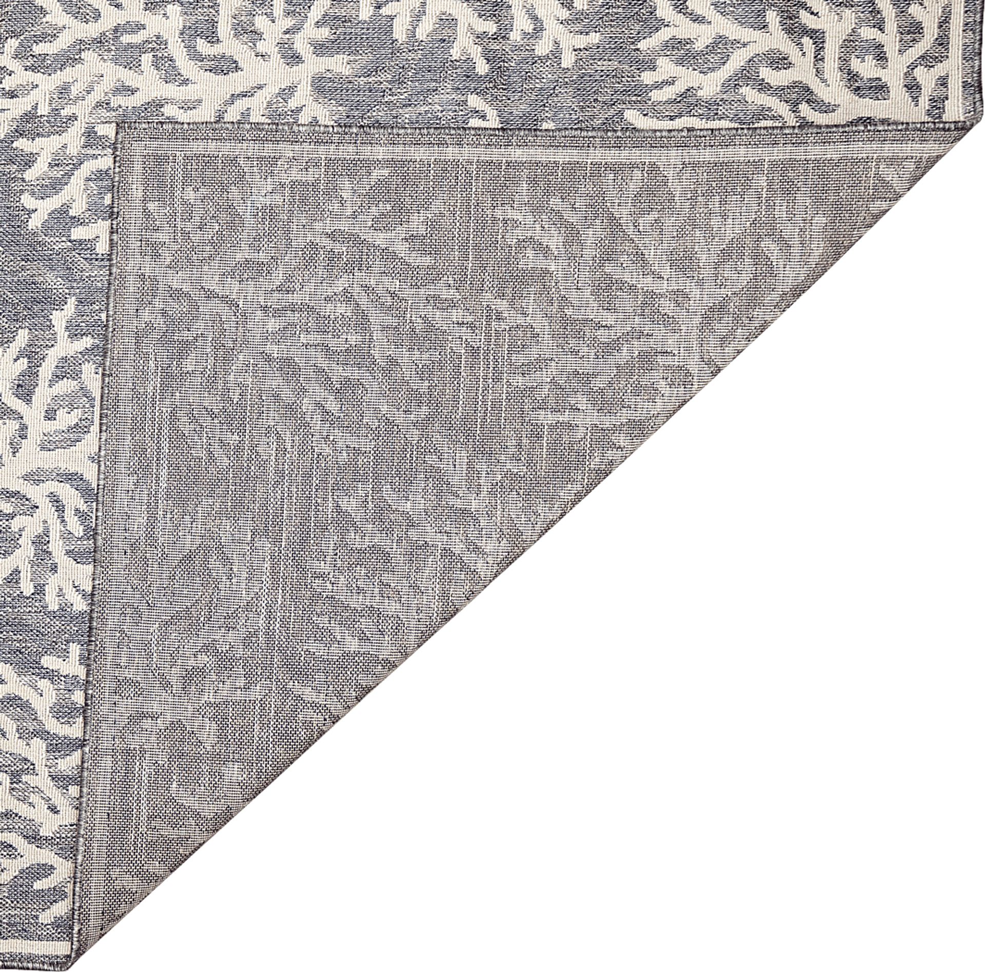 Arshall Blue 7'10 x 9'10 Indoor/Outdoor Rug - Image 6