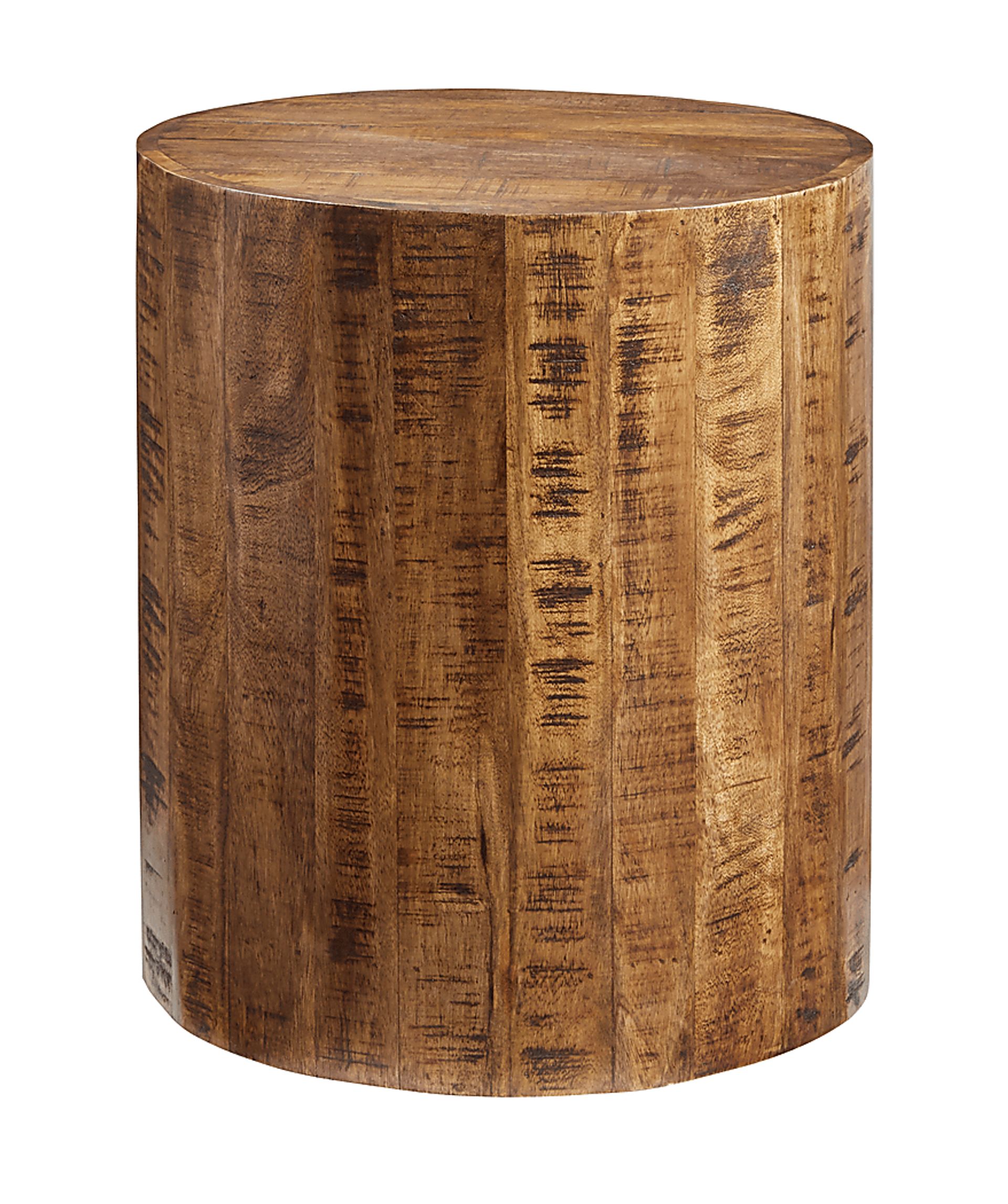 Arstela Brown Accent Stool - Image 2