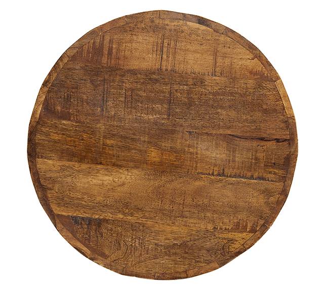 Arstela Brown Accent Stool - Thumbnail - Image 4